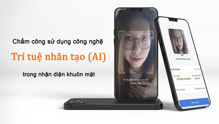 App chấm công AI